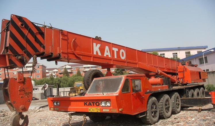 sell used 80ton truck crane kato crane