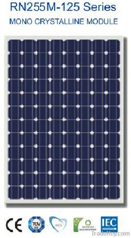 255Watt New Nano Coating & Self Cleaning Solar PV Panel