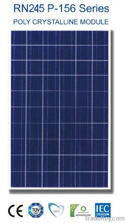 245Watt New Nano Coating & Self Cleaning Solar PV Panel