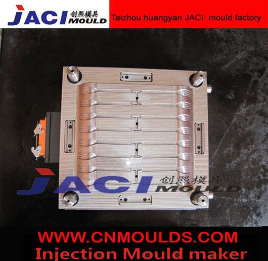 16cavity 165mm length 2.5g fork mould/cutlery mold/plastic injection mould