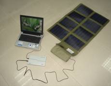 Portable Solar Charger with Controller