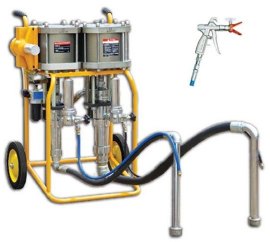 Pneumatic airless paint sprayer- GP-4336 Two-component high-pressure airless sprayer