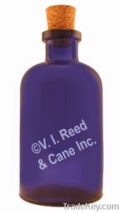 Cobalt Blue 8.5 oz Apothecary Bottle