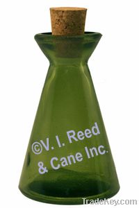 5 oz Dark Green Pyramid Bottle