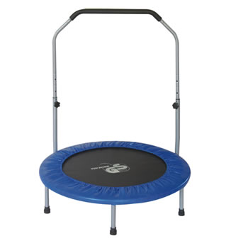 trampoline with handle