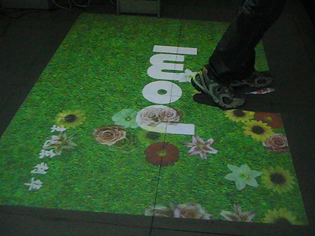 supply interactive floor, China interactive floor projection