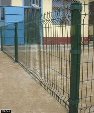 Welded welded fence