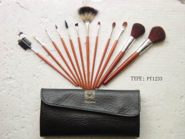 12pcs professional cosmetic brush set