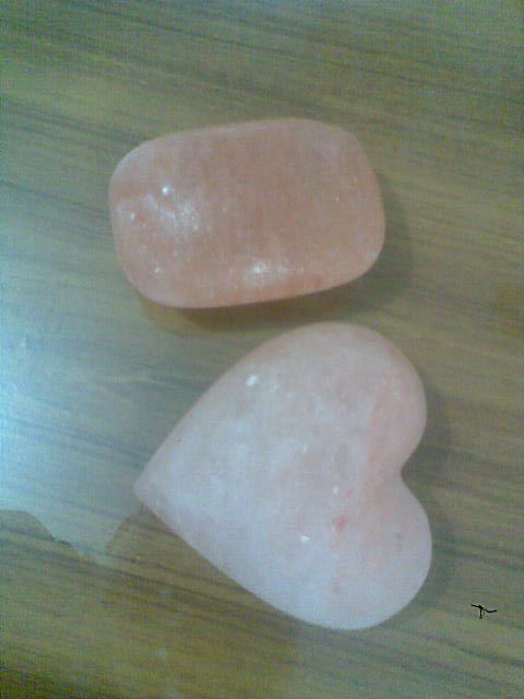 Natural bath salt soaps and massagers