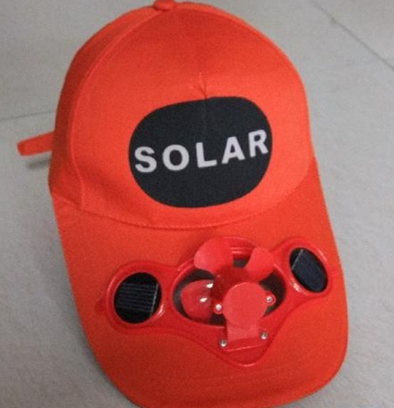 2 in 1 Solar Fan Cap (With Charging and Switch)