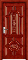 Solid wooden door(GEM-801)