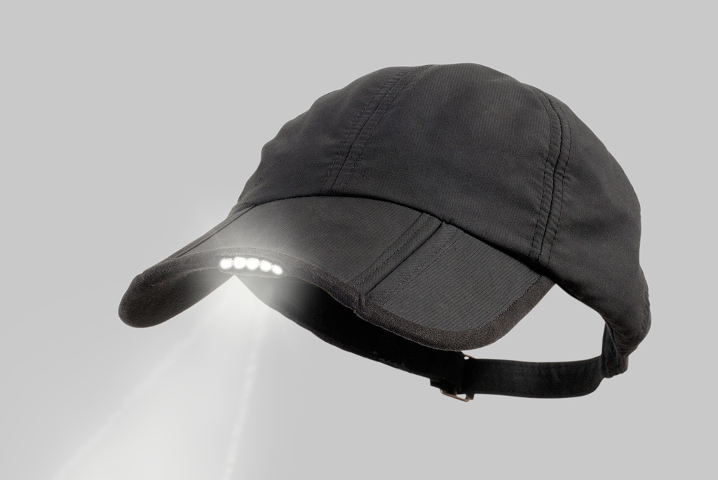 LED Cap Runner Pocket Cap