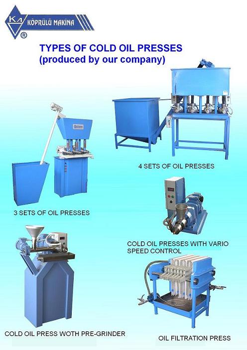 COLD OIL PRESSES