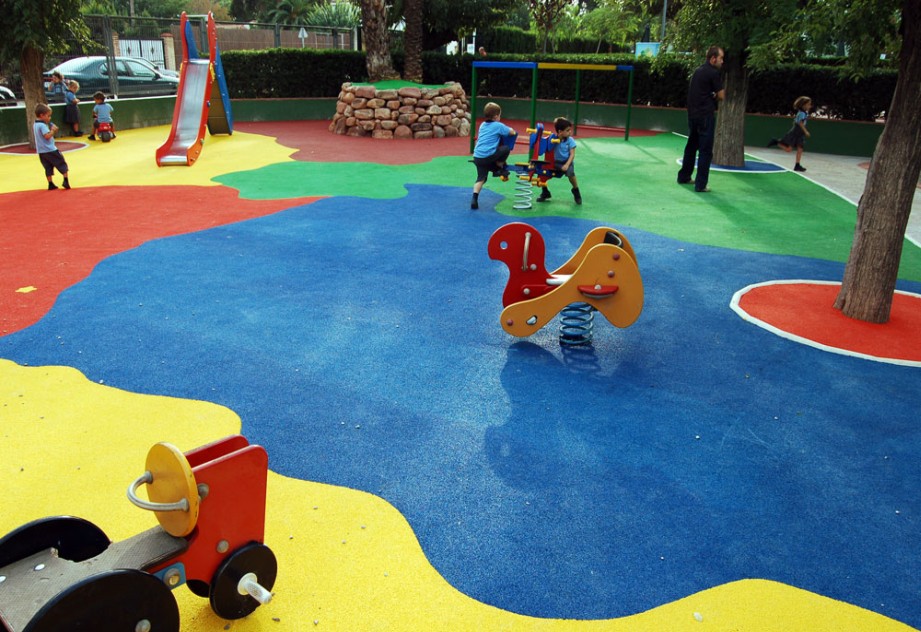 EPDM granules for playground and sports installation