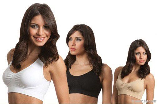 Genie bra with removable pad sports bra seamless bra ahh bra