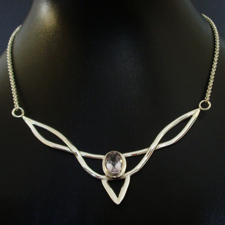 Pink Amethyst Necklace Beatrice