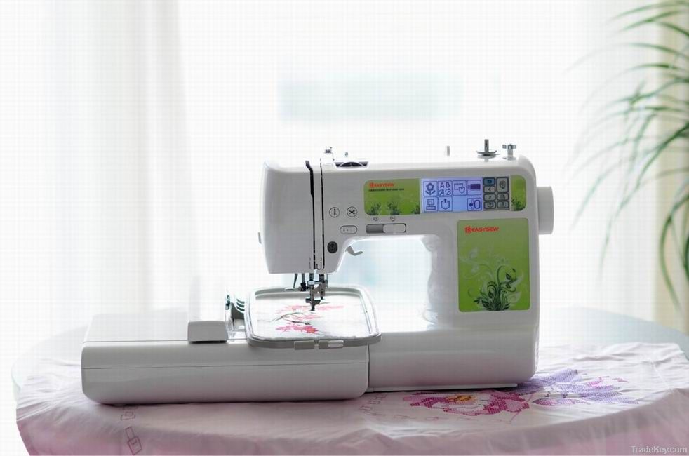 Domestic embroidery machine