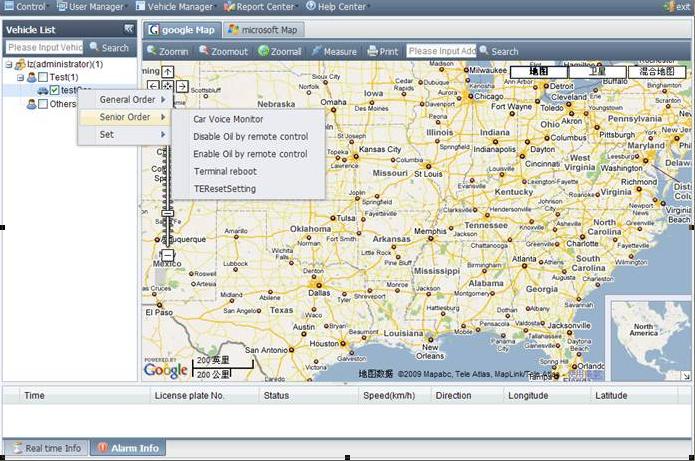 gps tracking software/gps fleet management system/web-based tracking