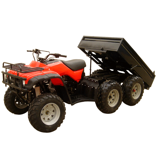 Utility ATV With Six wheels