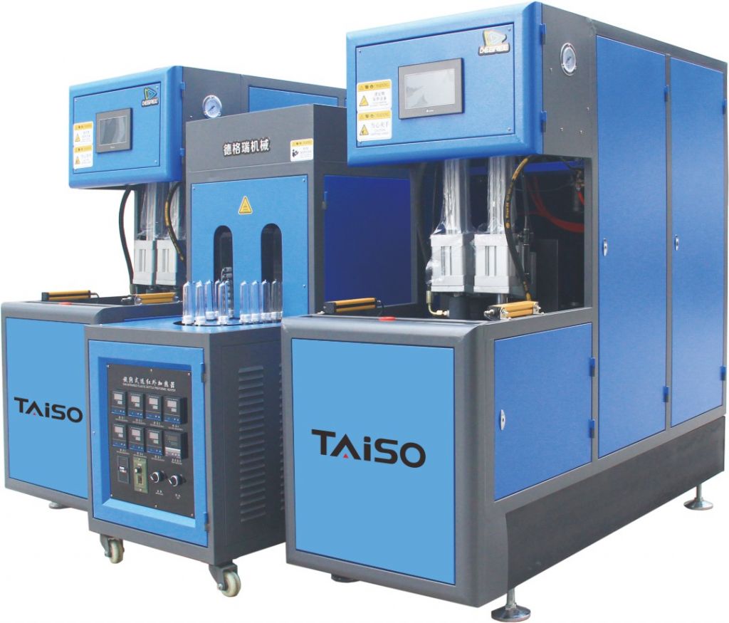 TS-3L-II Semiautomatic blow moulding machine