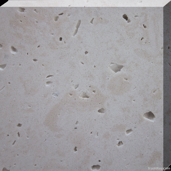 artificial travertine(TR1108 beige travertine)