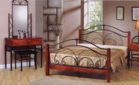 Wooden Metal Bedroom Set