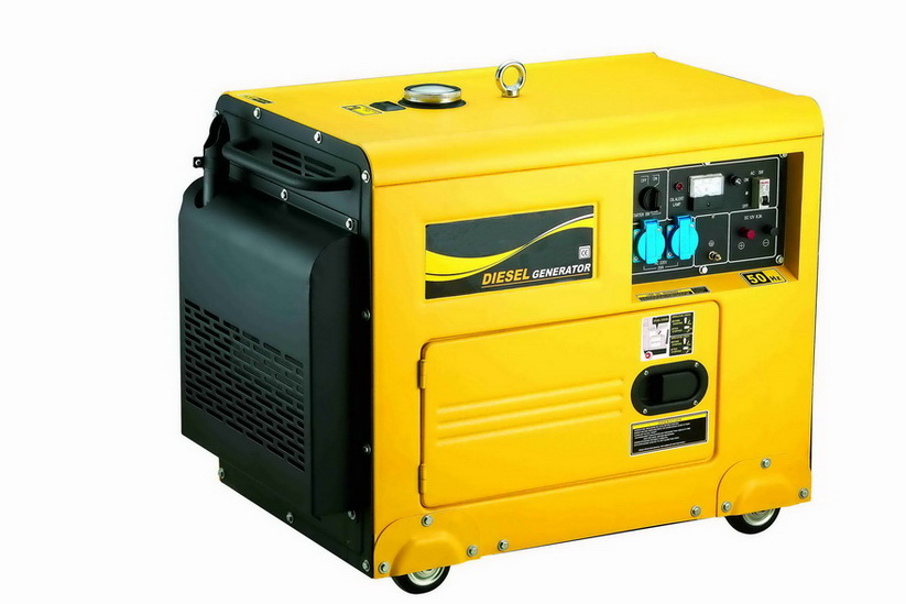 Diesel Generator SDG6500S(5KVA, Electric Starter, Silent Type)