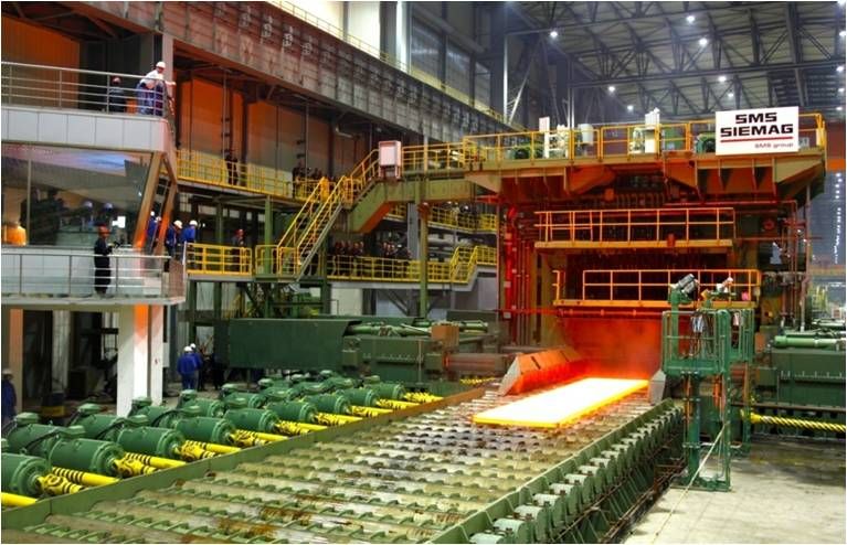 continuous casting mill