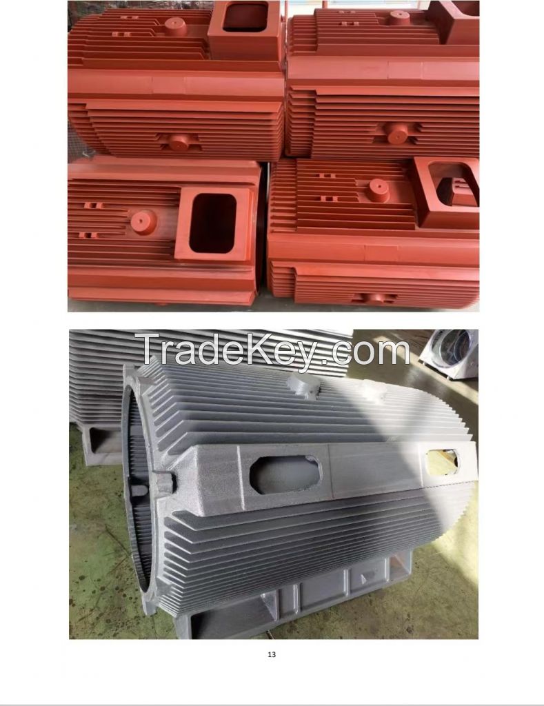 Casting parts, Transmission houses, Gantry planers, Gantry milling machines