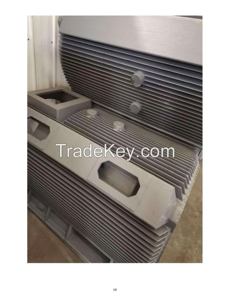 Casting parts, Transmission houses, Gantry planers, Gantry milling machines