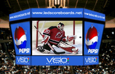 Electronic signs, scoreboards, LED videoboards