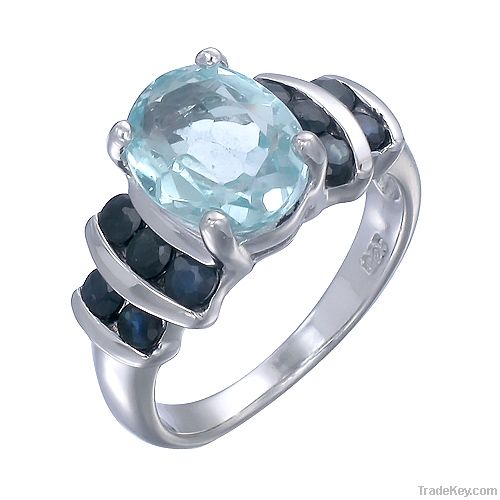 Silver 925 Gemstone Rings