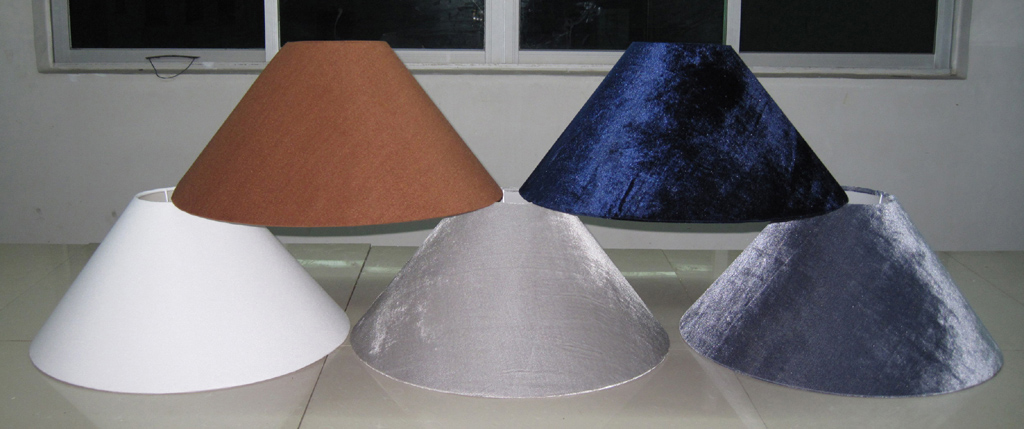 Velvet Lampshades