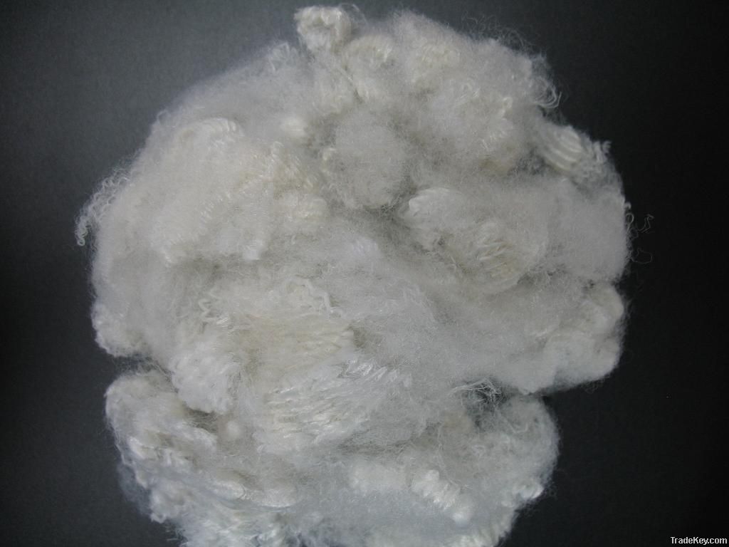 solid polyester staple fiber