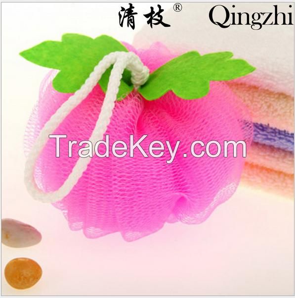 Creative colorful bath flower bath ball, seven colors, new type large flower, lantern shape bath