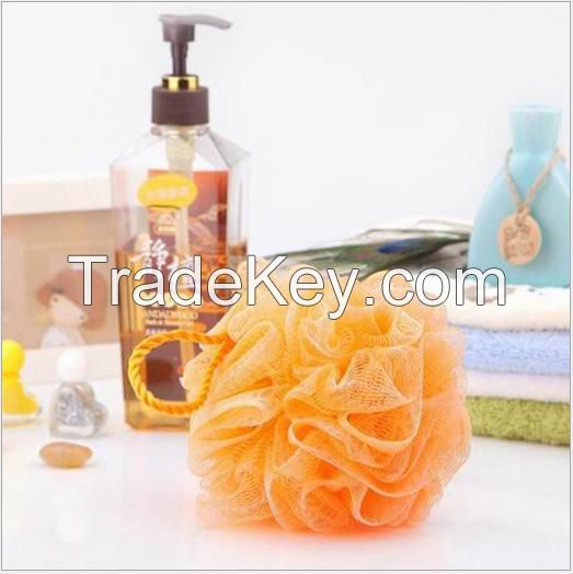 Single color bath flower, big bath ball, mixed color