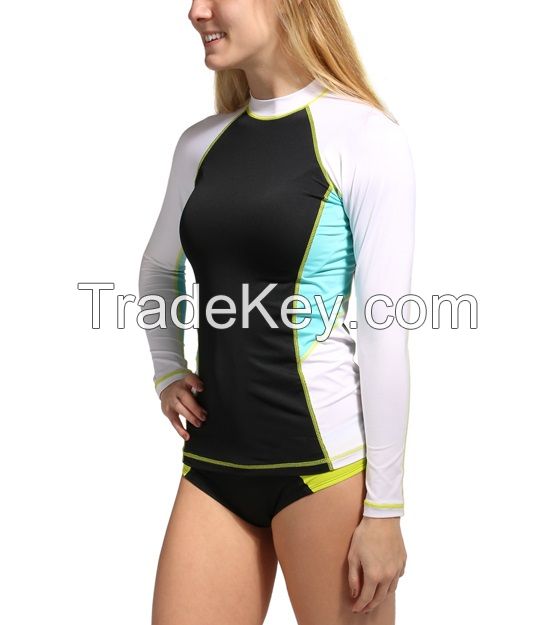 Color-matching Lycra Surfing Shirt