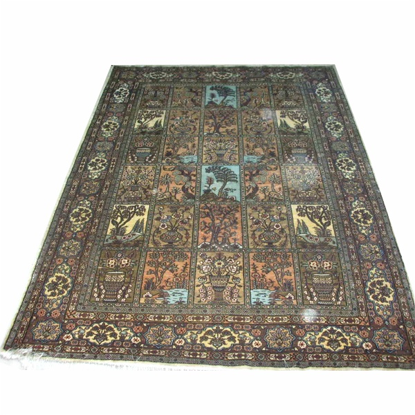 Hand Knotted silk carpet
