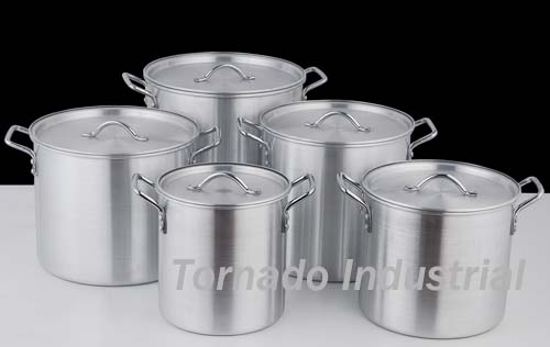 5 pcs set aluminum stock pot