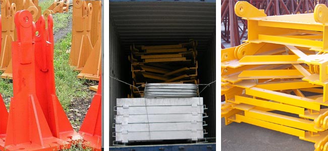 accessories/spare parts for construction machinery