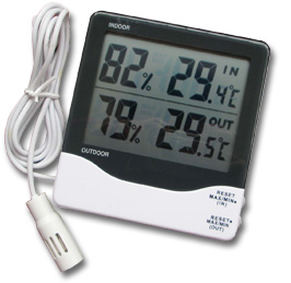 Indoor/Outdoor Thermometer Hygrometer