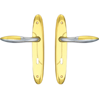 zinc alloy door handle 800227(1)GPCP