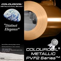 COLOURCOIL METALLIC PVF2 Series (with warranty)