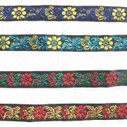 Jacquard Ribbon Available in Widths from 10 to 50mm