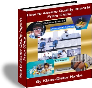 eBook &quot;How To Assure Quality Imports From China&quot;