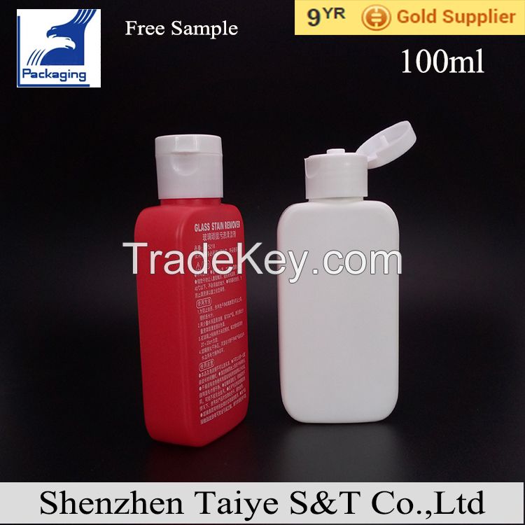 Sealing type  plastic lotion pump sprayer bottle shampoo flip top cap bottle for sale