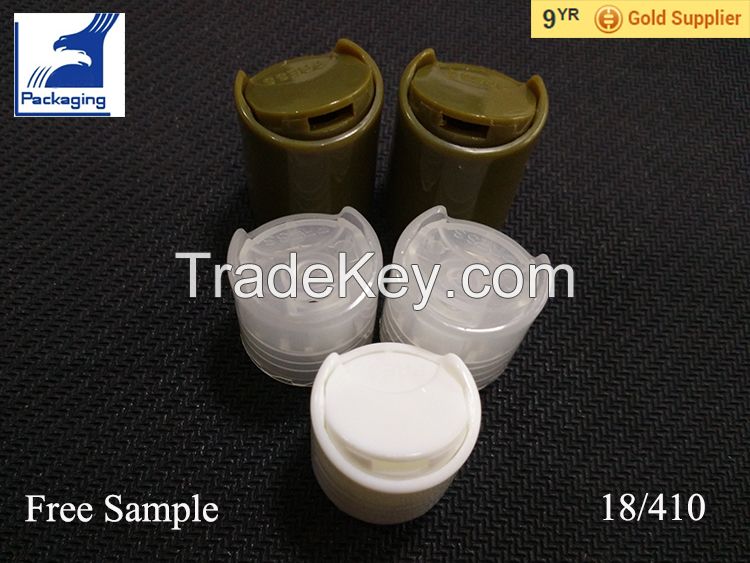 18/410 20/410 24/410 28/410 Plastic Disc Cap Double Walled Disc Top Cap For Plastic Bottle