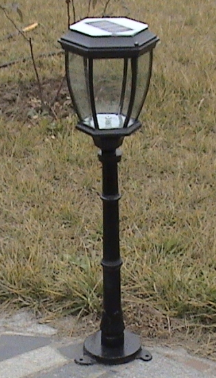 solar LED lawm lamp