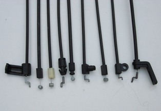 throttle cable of garden machinery
