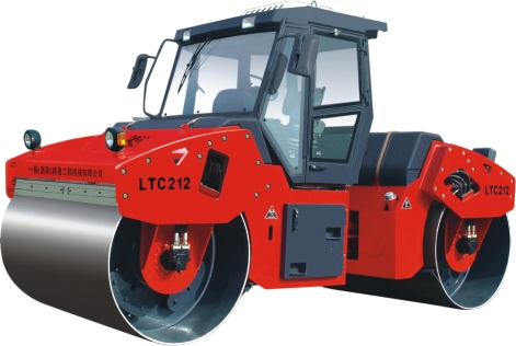 Hydraulic drive double-double drum vibratory roller